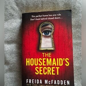 Red Book Cover - The Housemaid's Secret